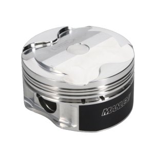 Ford Coyote Engine Piston - Manley Performance - Platinum Ext Duty, 6.75cc Dish, 3.672in Bore, 12:1 CR, 22mm Pin - `18-`27